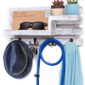 4 Key holder and small shelf.